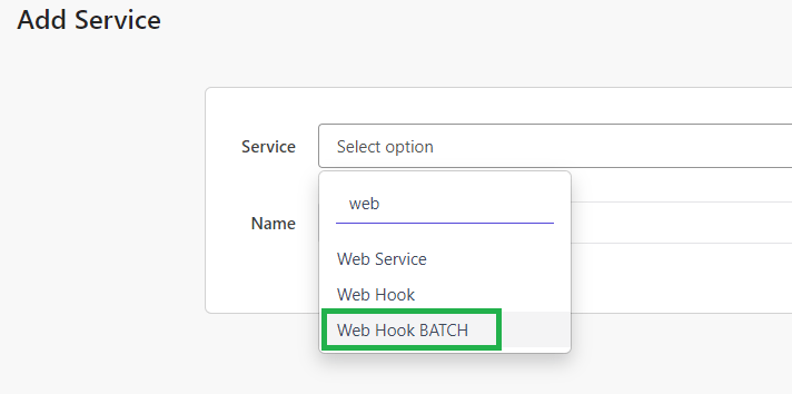 Sitecore CDP - Add external service Web Hook Batch